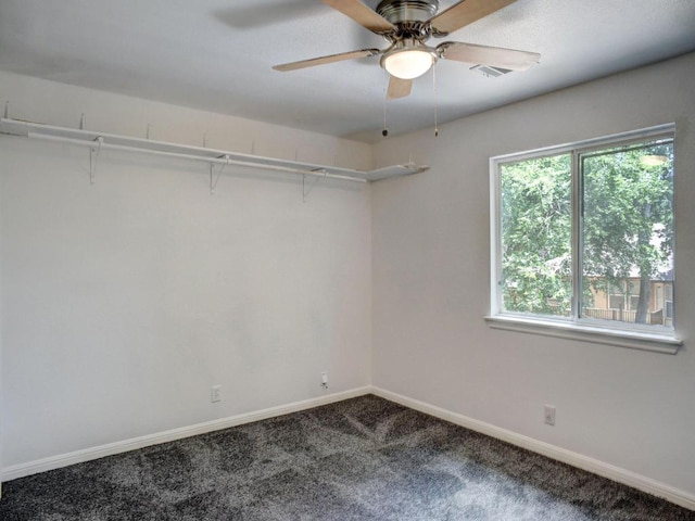 117 High Point Blvd, Cedar Creek, TX 78612 - unfurnished room featuring carpet and ceiling fan