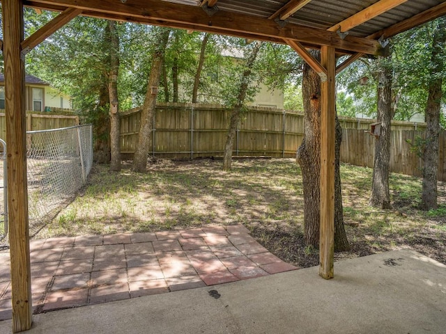 117 High Point Blvd, Cedar Creek, TX 78612 - fenced backyard with a patio