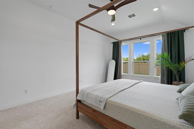 20240 Smedley Dr, Pflugerville, TX 78660 - carpeted bedroom featuring recessed lighting and a ceiling fan