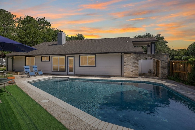 15002 Wells Port Dr, Austin, TX 78728 - view of swimming pool featuring a patio