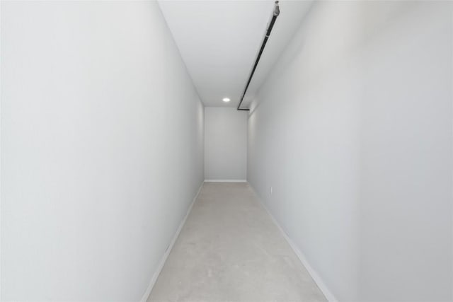 4510 Terry-O Ln Unit 230, Austin, TX 78745 - hallway with concrete flooring and recessed lighting
