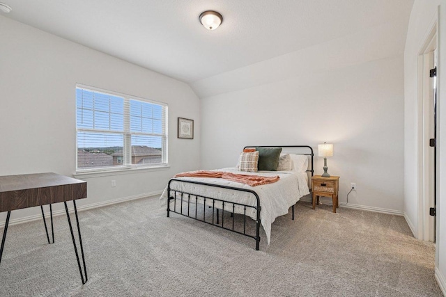 958 Pink Granite Blvd, Dripping Springs, TX 78620 - bedroom featuring carpet and vaulted ceiling