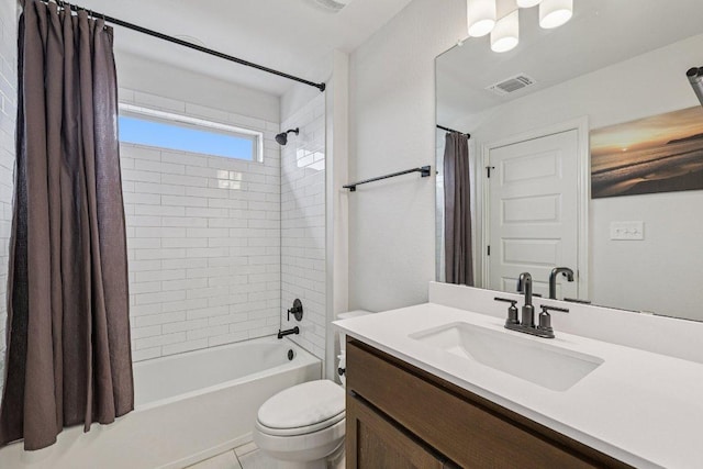958 Pink Granite Blvd, Dripping Springs, TX 78620 - full bathroom featuring shower / tub combo with curtain, vanity, and tile patterned flooring