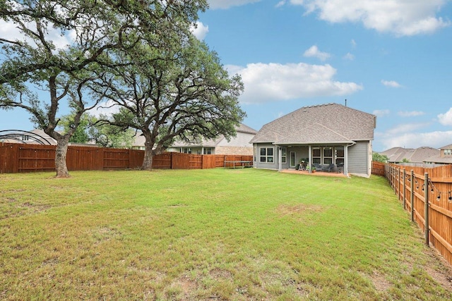 958 Pink Granite Blvd, Dripping Springs, TX 78620 - view of fenced backyard