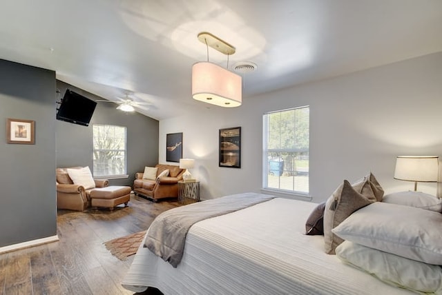 313 Rowland Dr, Austin, TX 78745 - bedroom with hardwood / wood-style floors