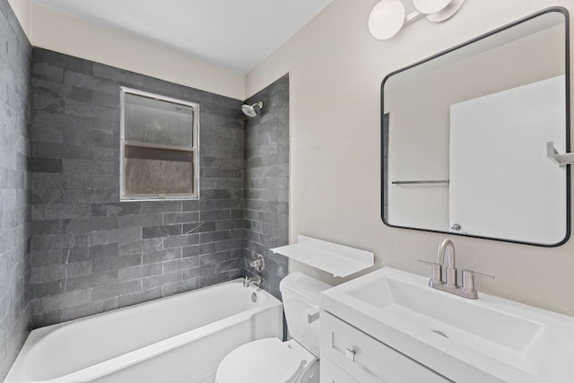 5302 Robinsdale Ln, Austin, TX 78723 - full bathroom with vanity and shower / bath combination