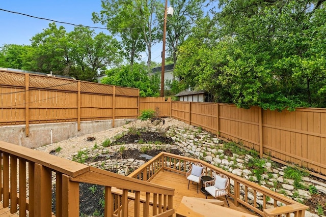 3520 Highland View Dr, Austin, TX 78731 - fenced backyard with a deck