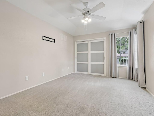 11608 Norwegian Wood Dr, Austin, TX 78758 - empty room with carpet and ceiling fan