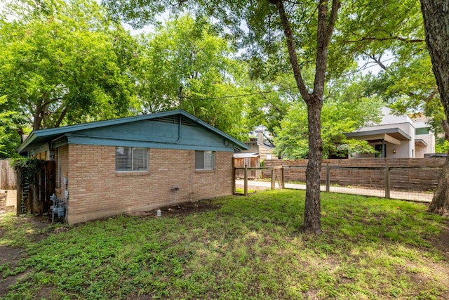 4108 Lewis Ln Unit A & B, Austin, TX 78756 - rear view of house featuring brick siding
