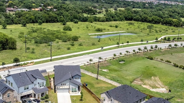 2800 Sebring Cir, Austin, TX 78747 - aerial view of residential area featuring a large body of water