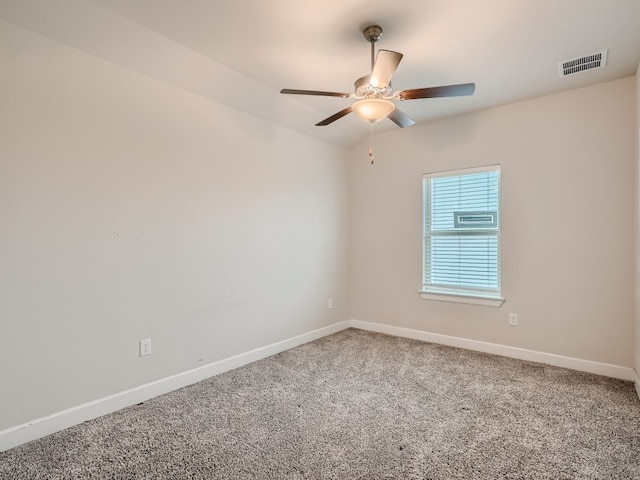 2800 Sebring Cir, Austin, TX 78747 - carpeted empty room featuring ceiling fan and baseboards