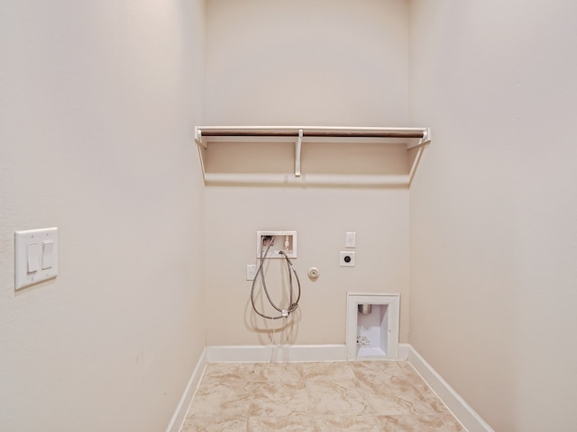 2800 Sebring Cir, Austin, TX 78747 - washroom with hookup for a gas dryer, electric dryer hookup, and hookup for a washing machine