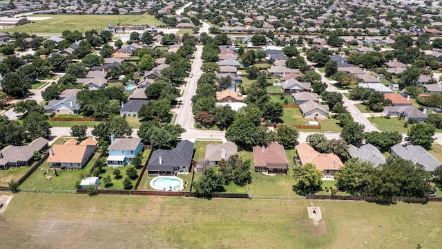208 Meadowside Dr, Hutto, TX 78634 - aerial perspective of suburban area