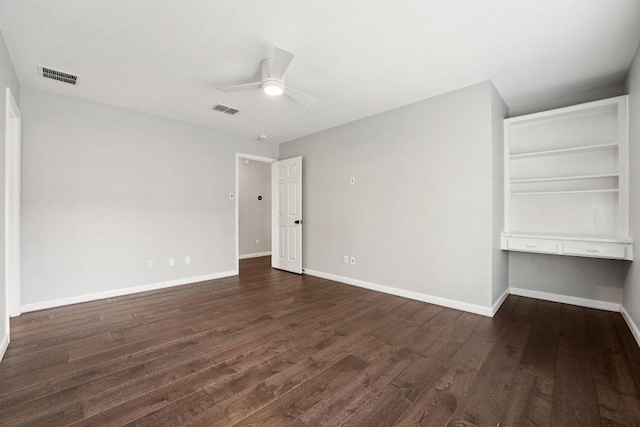 7204 Guava Cv, Austin, TX 78750 - unfurnished bedroom with wood finished floors and a ceiling fan