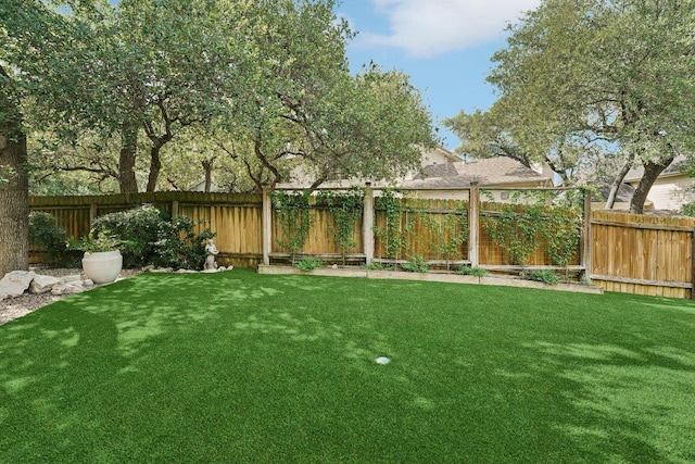7204 Guava Cv, Austin, TX 78750 - view of fenced backyard
