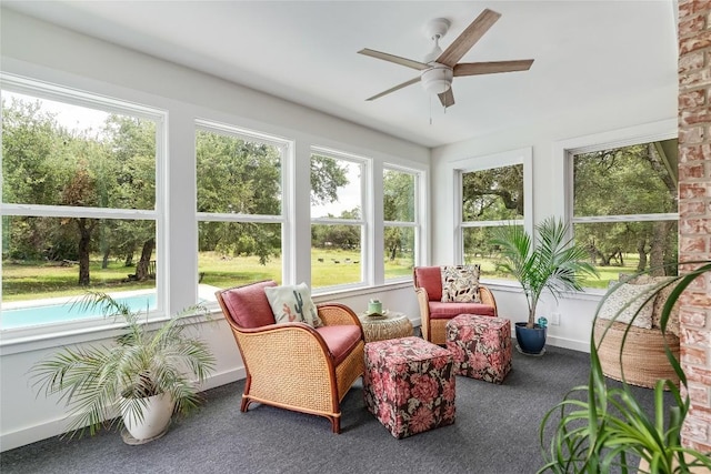 10133 Oliver Dr, Austin, TX 78737 - sunroom / solarium with carpet and baseboards