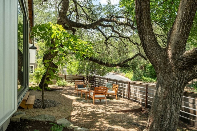 913 Christopher St, Austin, TX 78704 - fenced backyard featuring a patio