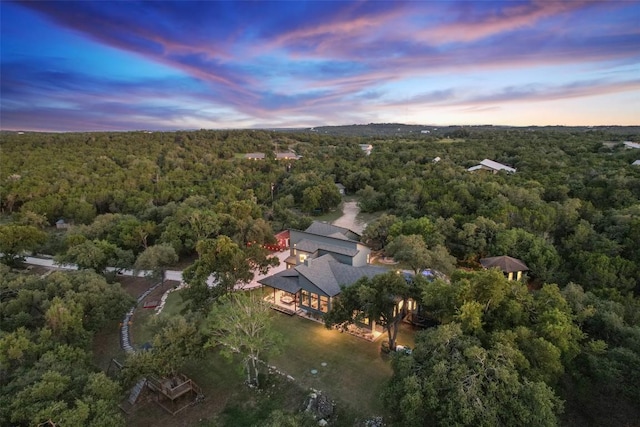 11420 Rim Rock Trl, Austin, TX 78737 - aerial view of property's location with a forest