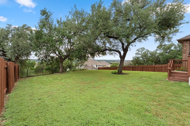 12417 Mediterra Pl, Austin, TX 78732 - view of fenced backyard