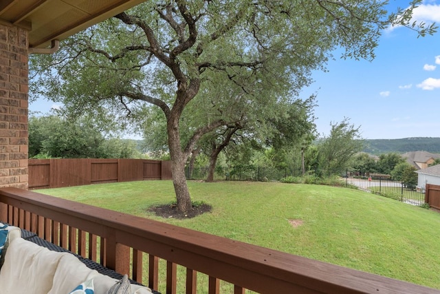 12417 Mediterra Pl, Austin, TX 78732 - view of fenced backyard