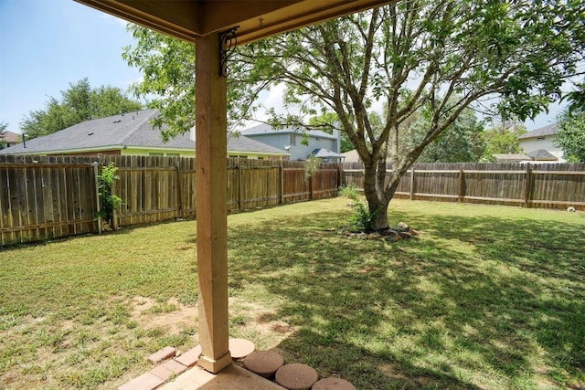 742 Annika Way, Bastrop, TX 78602 - view of fenced backyard