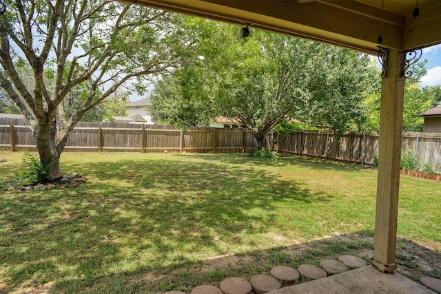 742 Annika Way, Bastrop, TX 78602 - view of fenced backyard