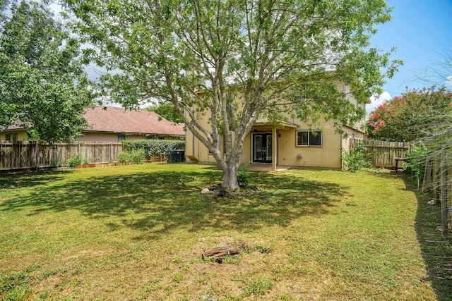 742 Annika Way, Bastrop, TX 78602 - view of fenced backyard