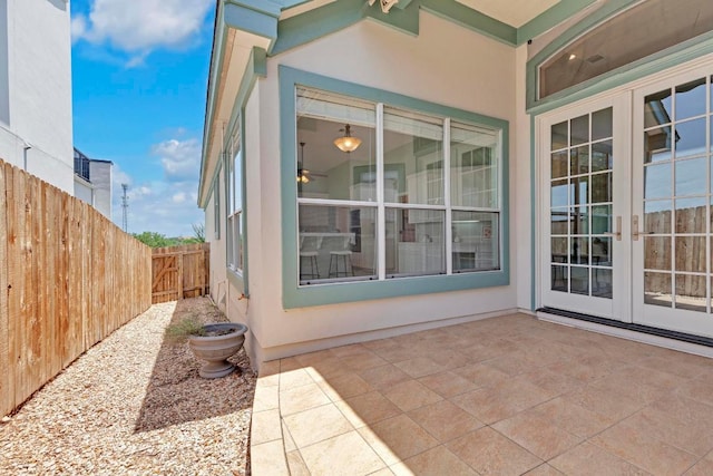 207 Golf Crest Ln, Lakeway, TX 78734 - view of patio featuring french doors