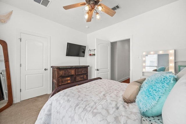 9 Heatherbloom Ln, The Hills, TX 78738 - bedroom featuring carpet and ceiling fan