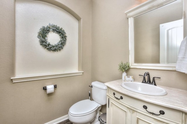 1108 Ritter Dr, Cedar Park, TX 78613 - half bathroom with vanity and toilet