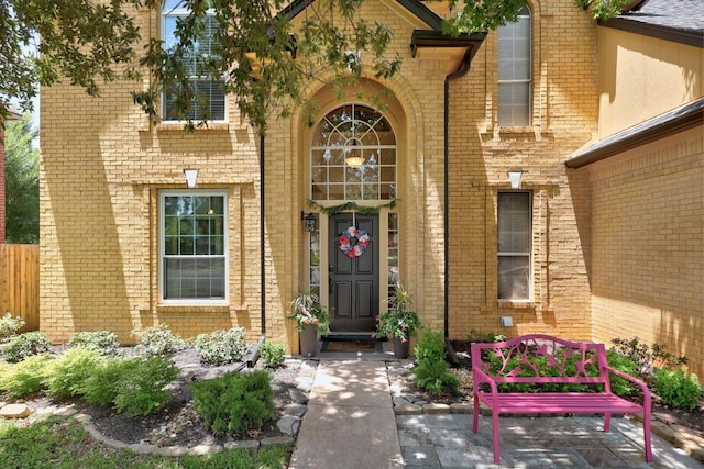 7900 Monona Ave, Austin, TX 78717 - view of exterior entry with brick siding