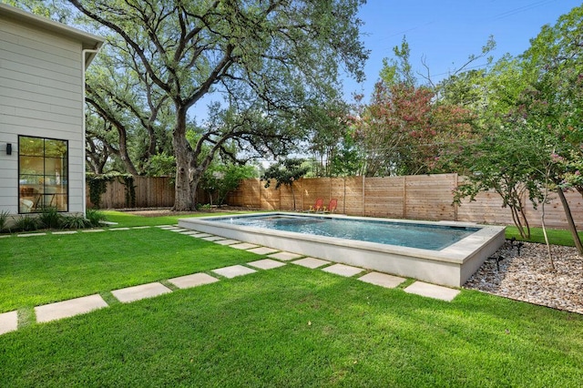 2517 Great Oaks Pkwy, Austin, TX 78756 - view of swimming pool with a fenced backyard
