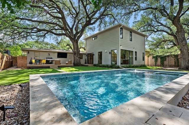 2517 Great Oaks Pkwy, Austin, TX 78756 - view of pool featuring a deck