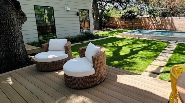 2517 Great Oaks Pkwy, Austin, TX 78756 - deck with a fenced backyard