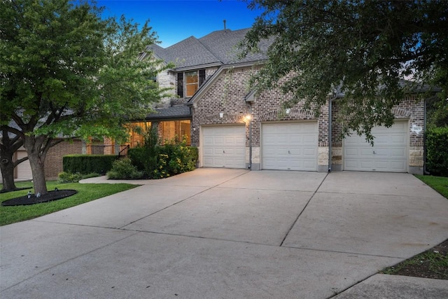 3803 Katie Ln, Cedar Park, TX 78613 - traditional-style home with driveway and brick siding