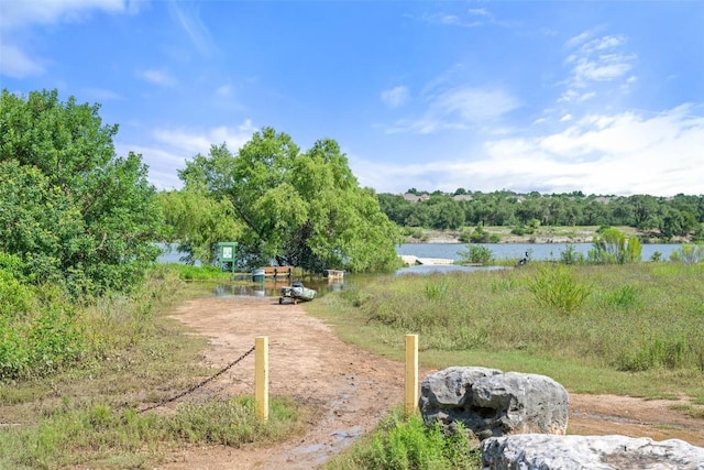 3803 Katie Ln, Cedar Park, TX 78613 - view of yard featuring a water view