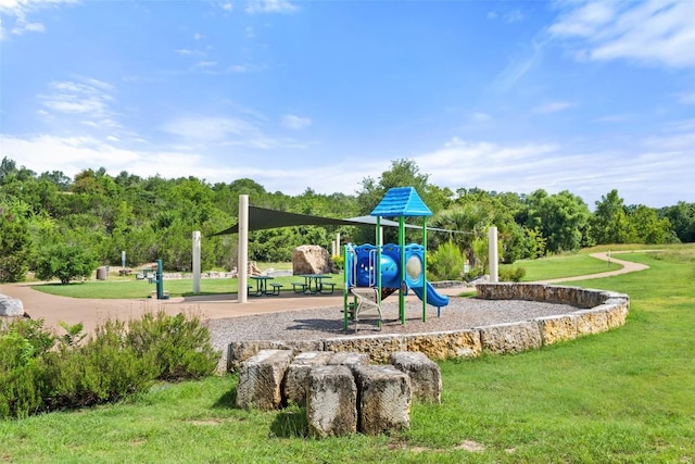3803 Katie Ln, Cedar Park, TX 78613 - community jungle gym with a lawn