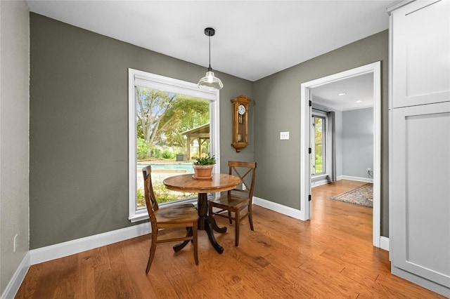 2400 Muirfield Cir, Austin, TX 78747 - dining space with plenty of natural light and light wood-type flooring