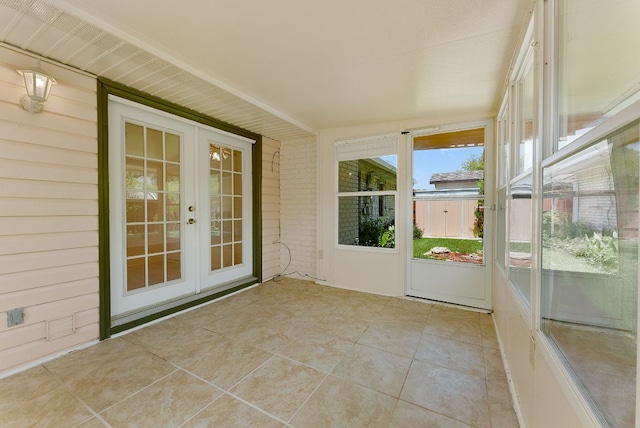 2014 Stagecoach Trl, Temple, TX 76502 - unfurnished sunroom featuring french doors