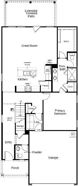 4935 Mozzafiato Ln, Round Rock, TX 78665 - view of home floor plan