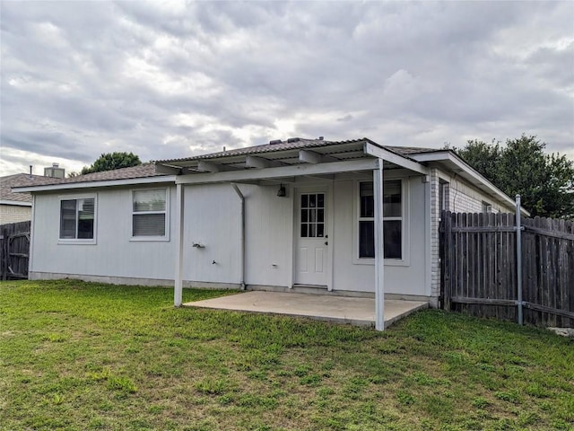 600 Mccarthur Dr, Leander, TX 78641 - rear view of house featuring a patio