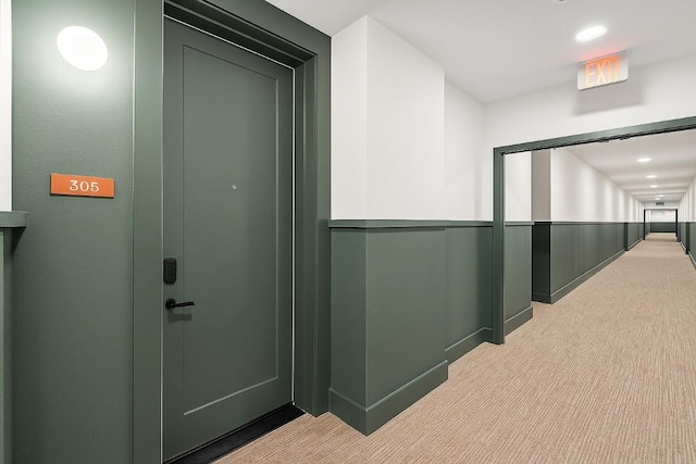 1701 Simond Ave Unit 305, Austin, TX 78723 - hall with light colored carpet