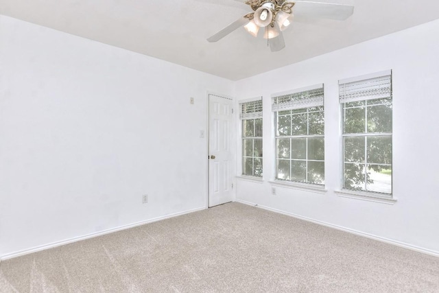 1401 Balsam Way, Round Rock, TX 78665 - unfurnished room with carpet floors and a ceiling fan