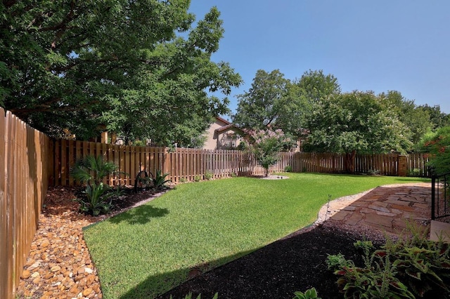 102 Rivulet Ln, Austin, TX 78738 - fenced backyard with a patio