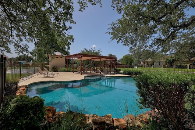 102 Rivulet Ln, Austin, TX 78738 - view of pool with a patio