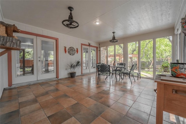 11811 Arabian Trl, Austin, TX 78759 - sunroom / solarium featuring french doors and plenty of natural light
