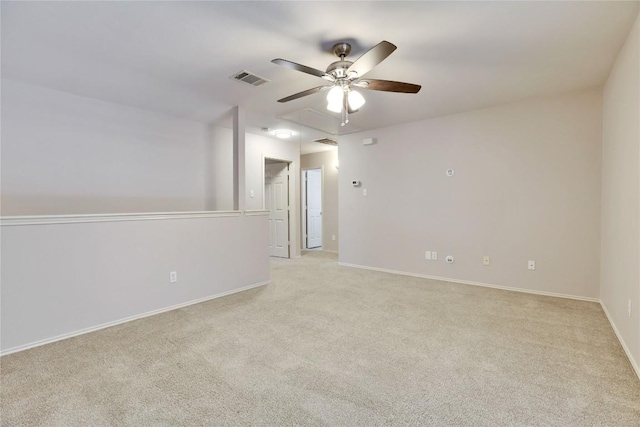 1608 Melibee Trl, Austin, TX 78748 - empty room featuring light colored carpet and ceiling fan