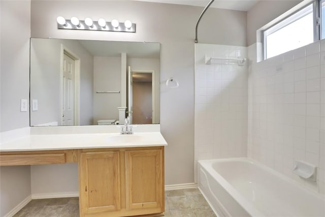 1608 Melibee Trl, Austin, TX 78748 - full bath featuring vanity and shower / bathtub combination