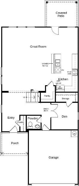 4852 Mozzafiato Ln, Round Rock, TX 78665 - view of property floor plan