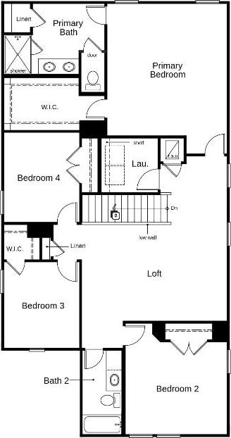4852 Mozzafiato Ln, Round Rock, TX 78665 - view of property floor plan